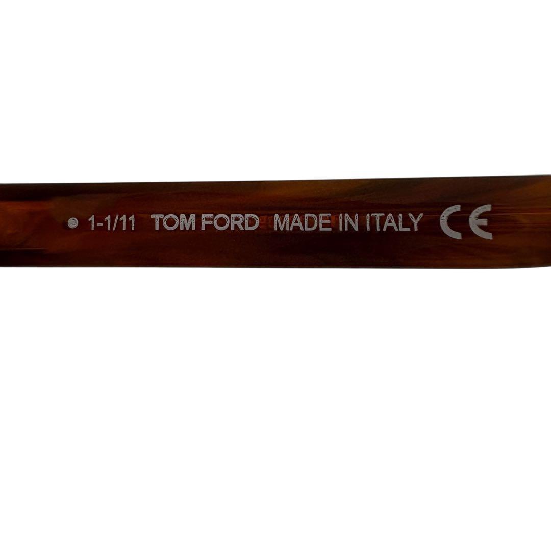 TOM FORD TF5223 サングラス 男女兼用 Tバー 黒×茶