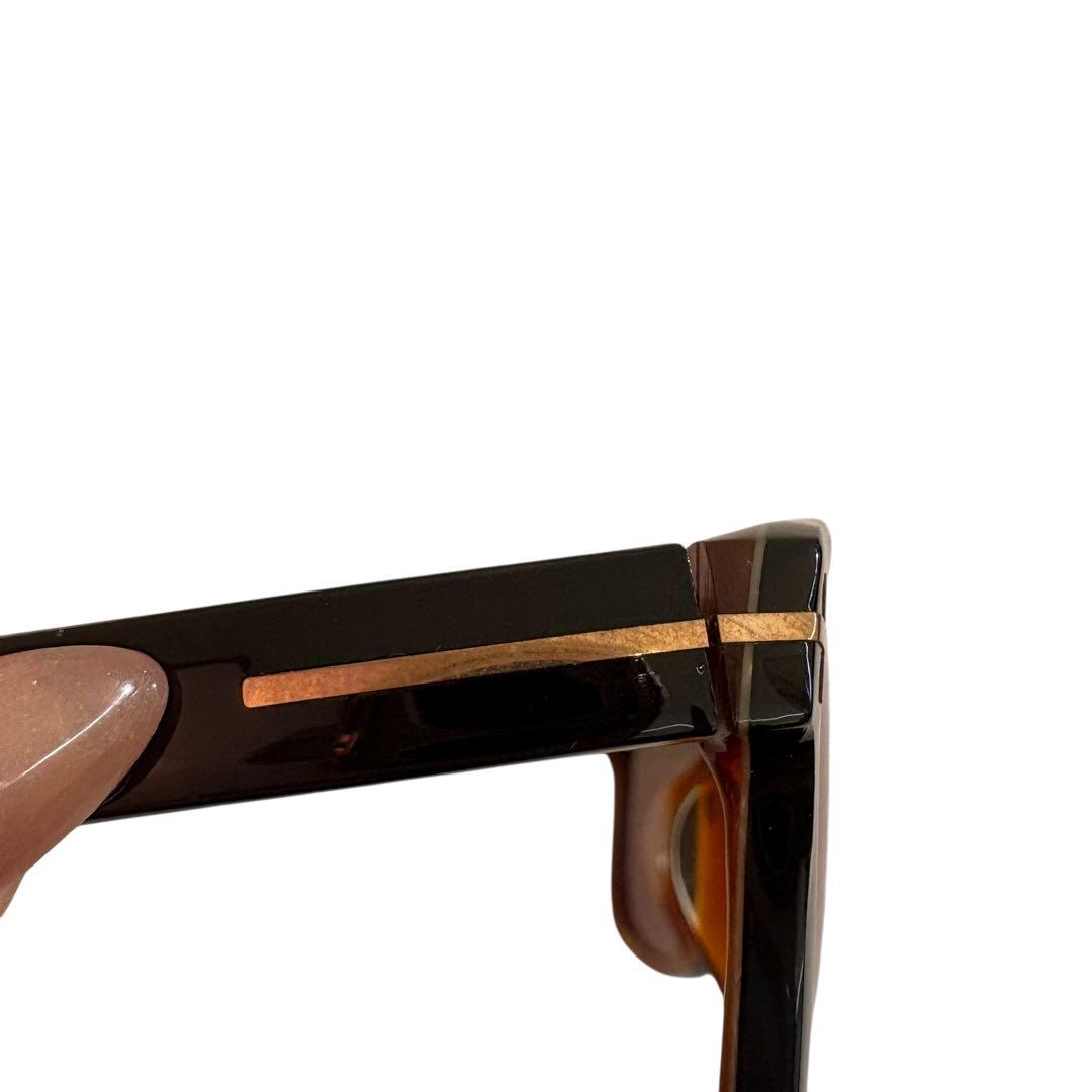 TOM FORD TF5223 サングラス 男女兼用 Tバー 黒×茶