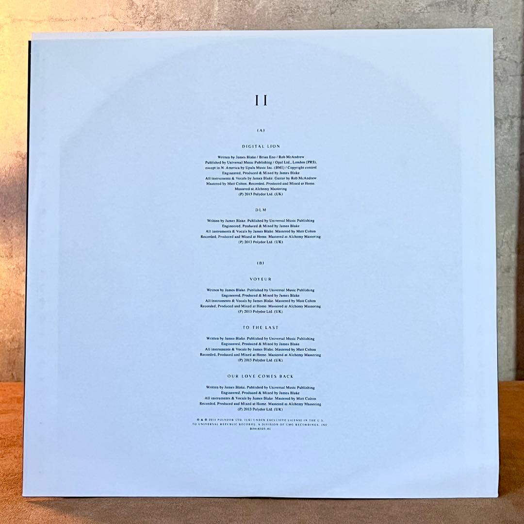 【USオリジナル】James Blake 『Overgrown』 レコード LP