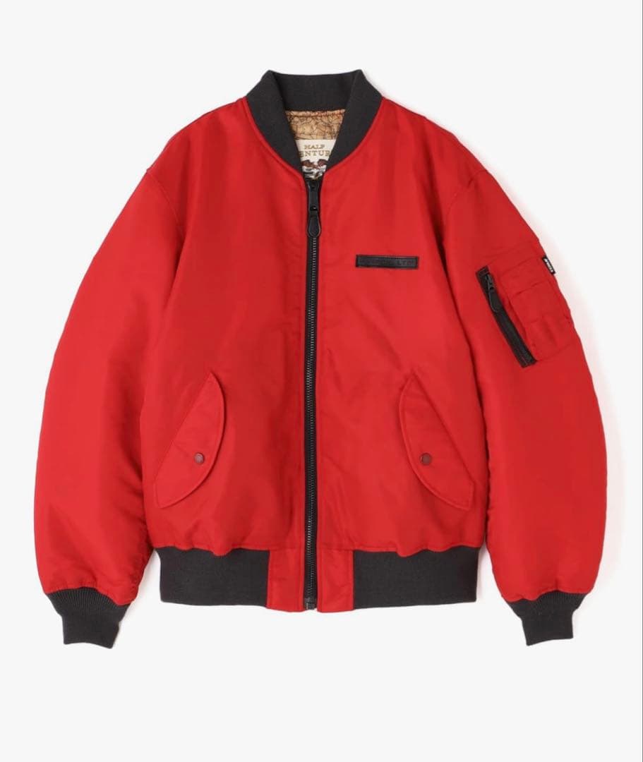 AVIREX レッド MA-1ジャケット