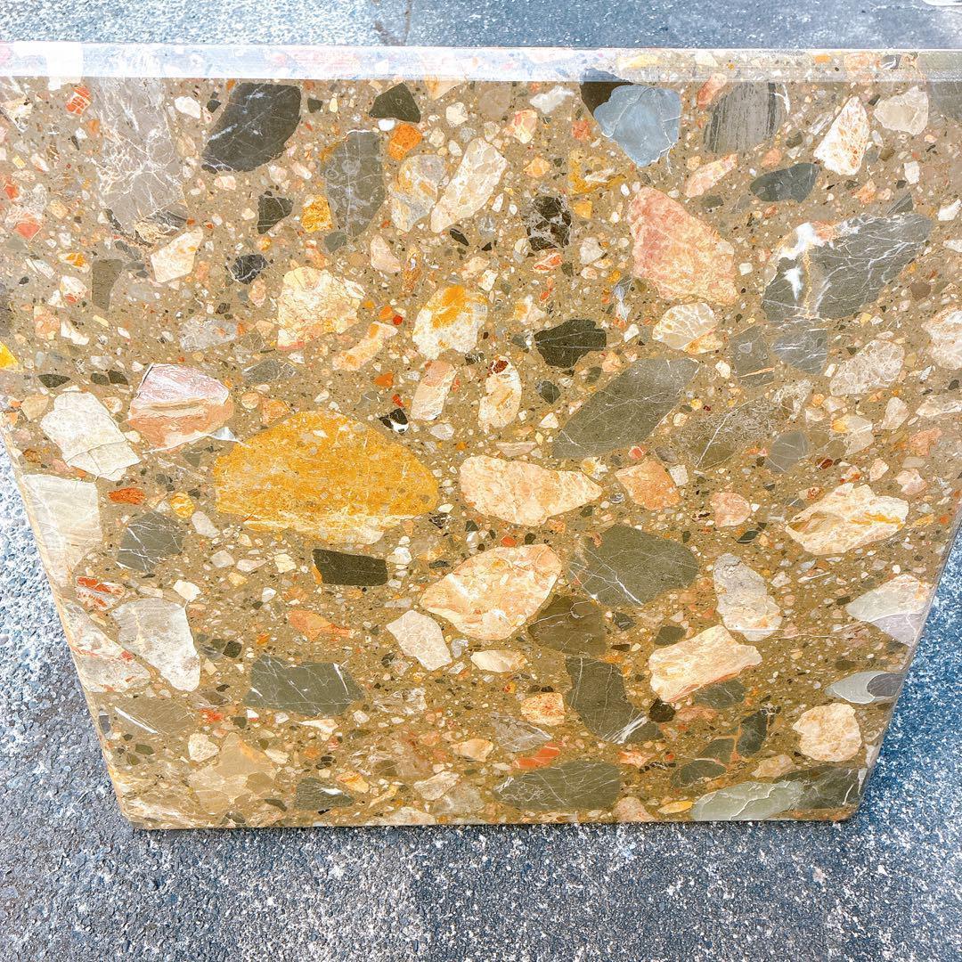 希少　アンティーク 大理石 ローテーブル