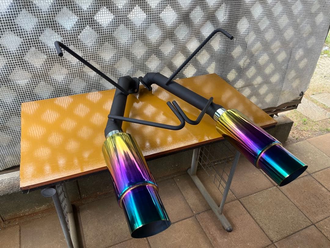 スバルWRX S4 STi オリジナル砲弾マフラー！