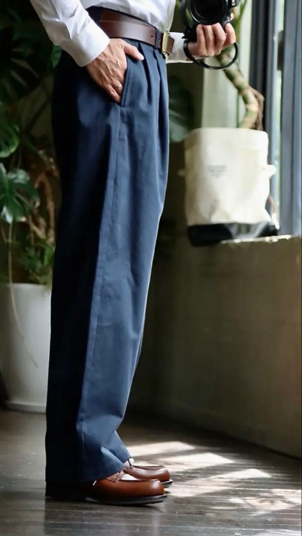 a.presse アプレッセ23SSチノ Chino Trousers