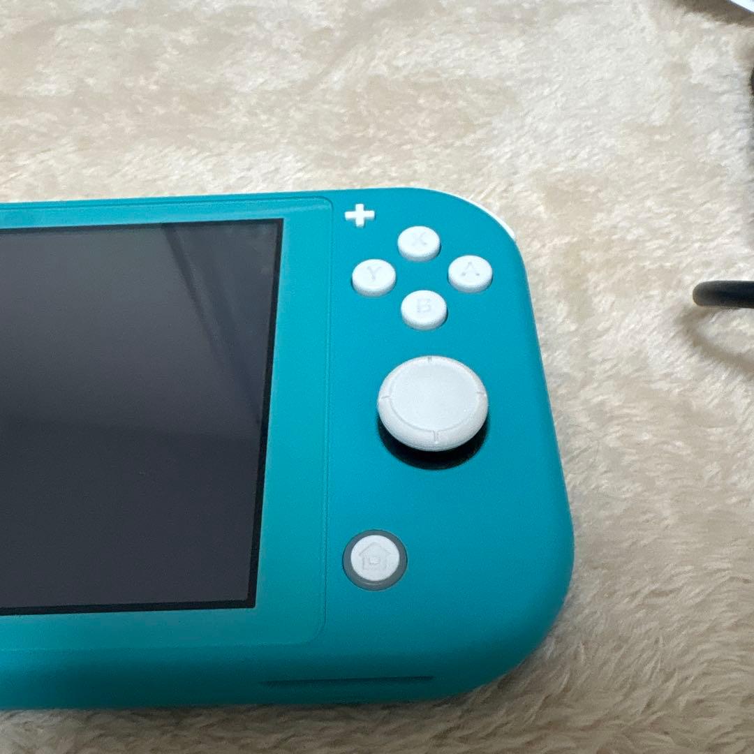 Nintendo Switch Lite ターコイズ 充電器付き 保証書あり
