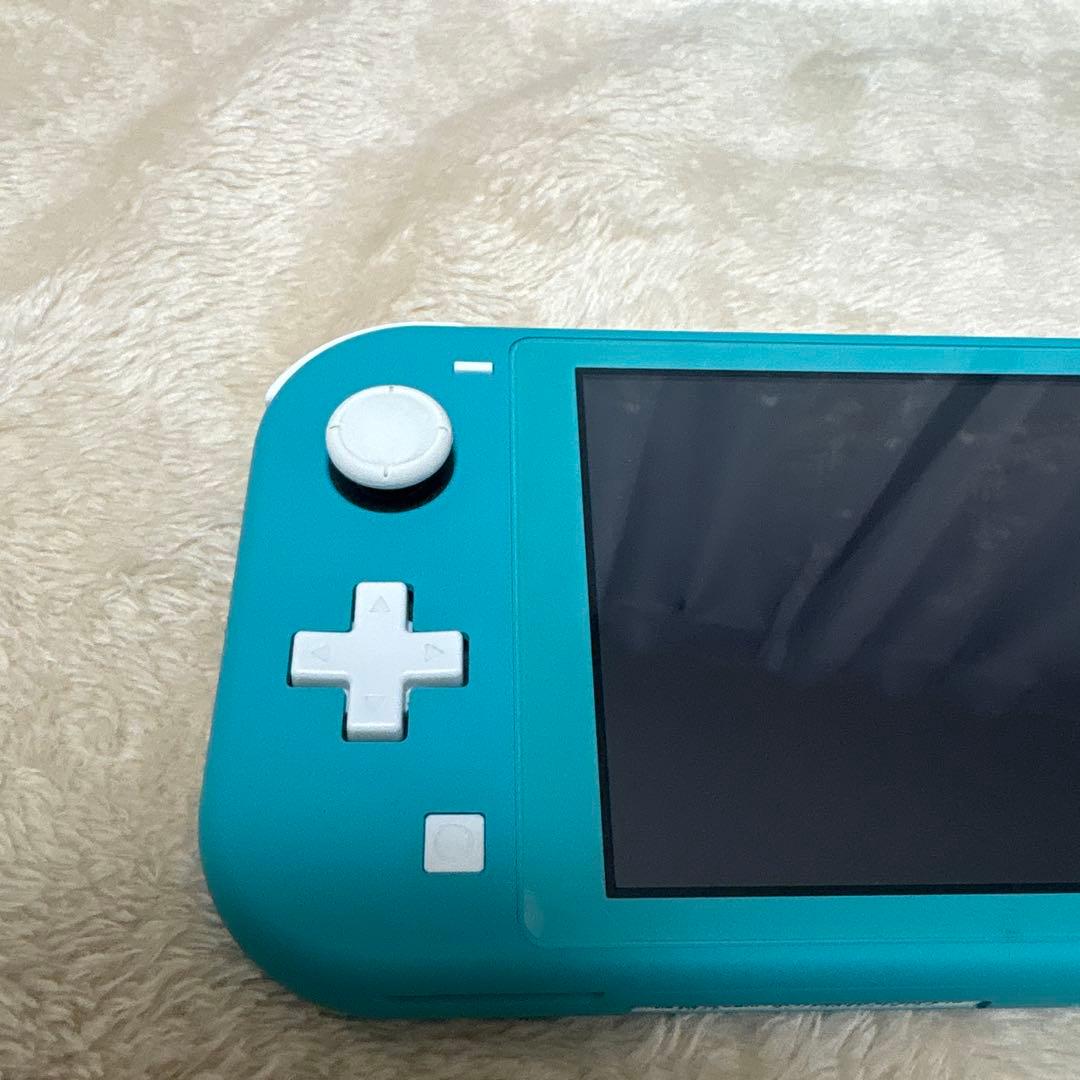 Nintendo Switch Lite ターコイズ 充電器付き 保証書あり