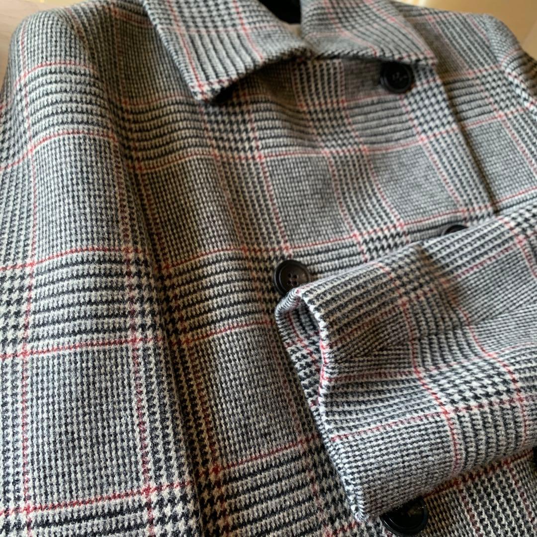専用です 23区　極美品　グレンチェックウールコート38