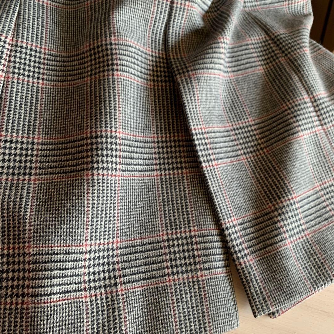 専用です 23区　極美品　グレンチェックウールコート38