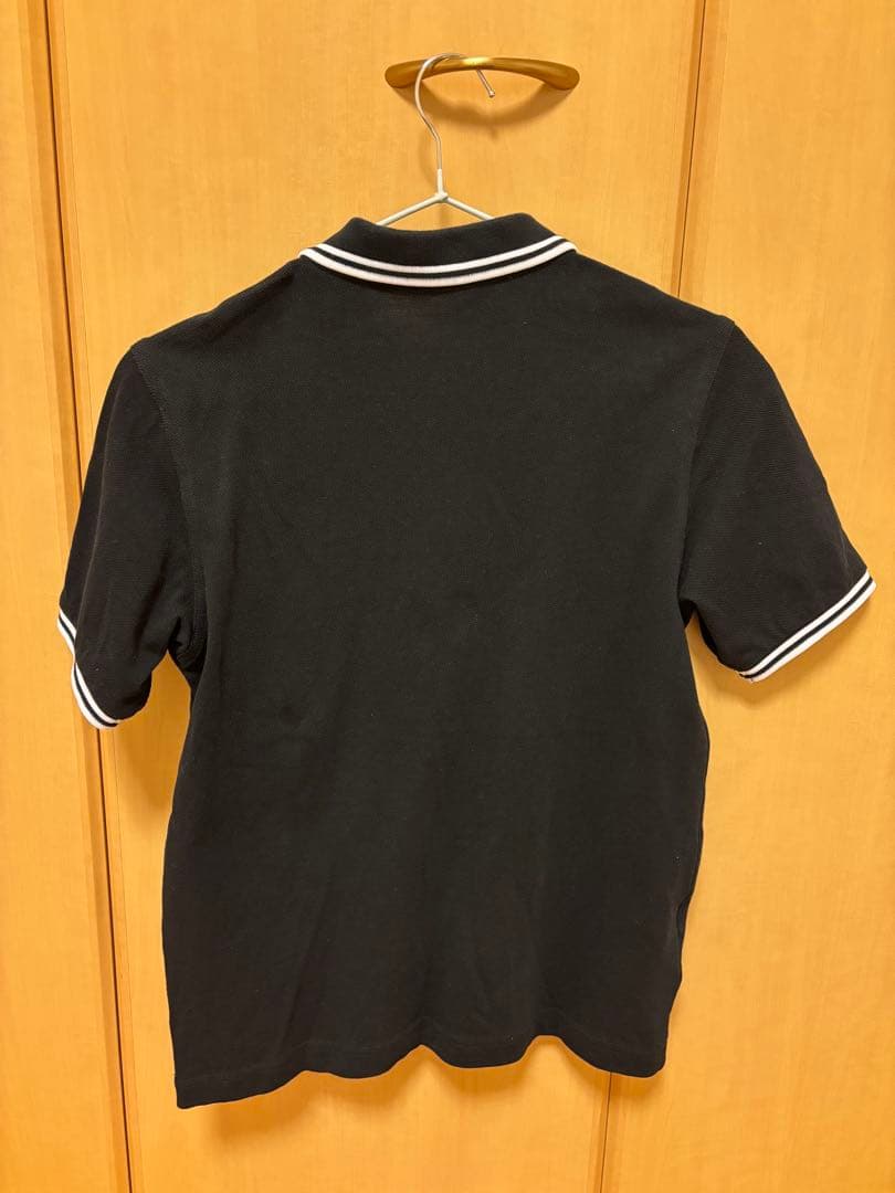 FRED PERRY ブラック ポロシャツ UK8