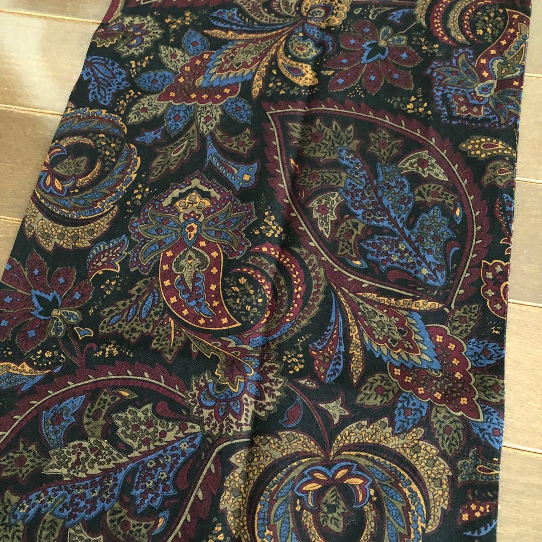 Polo Ralph Lauren ウール　ストール　ペイズリー　ラルフローレン