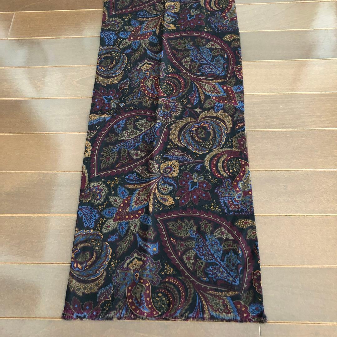 Polo Ralph Lauren ウール　ストール　ペイズリー　ラルフローレン