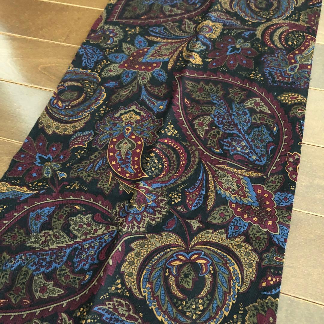 Polo Ralph Lauren ウール　ストール　ペイズリー　ラルフローレン