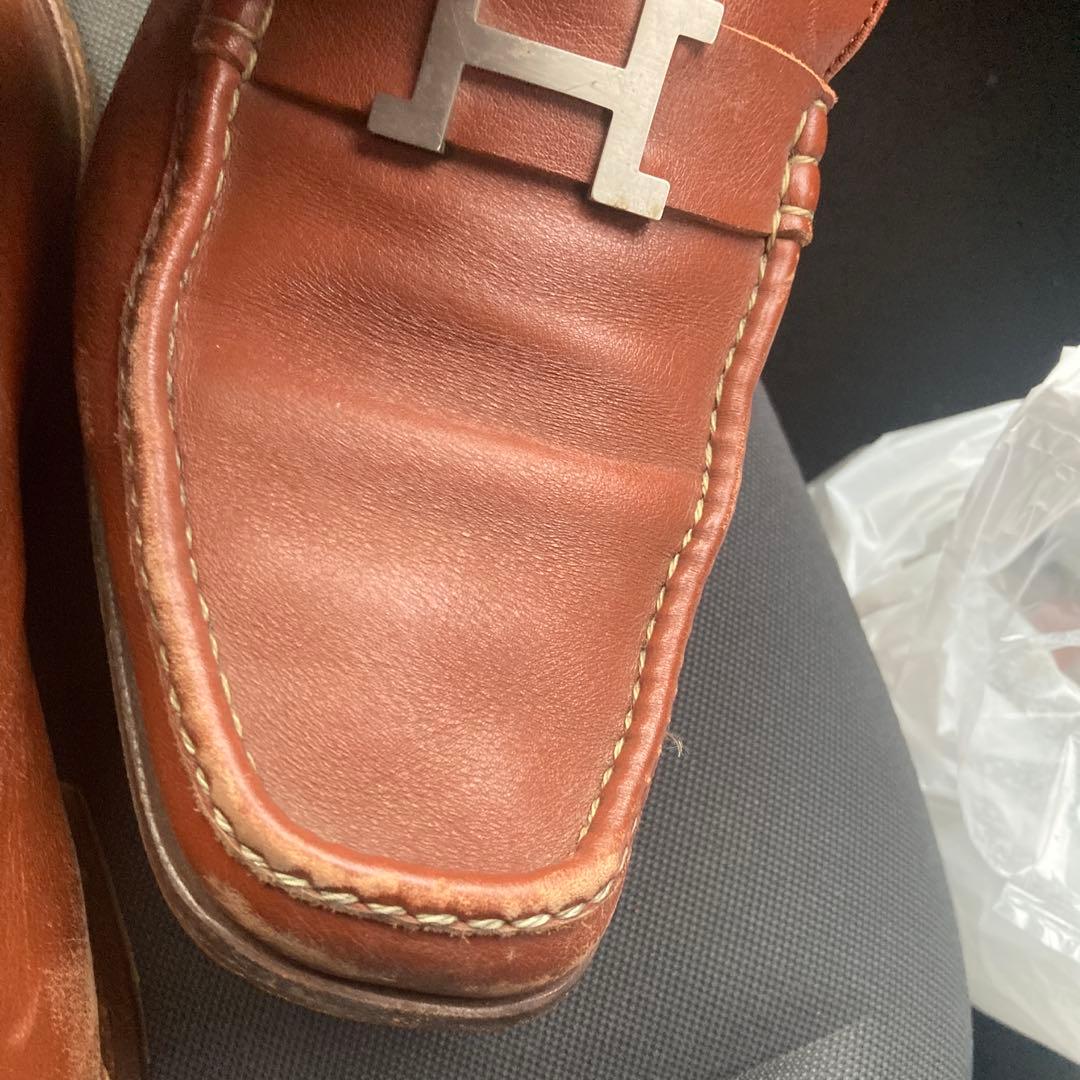 エルメス　ローファー　メンズ