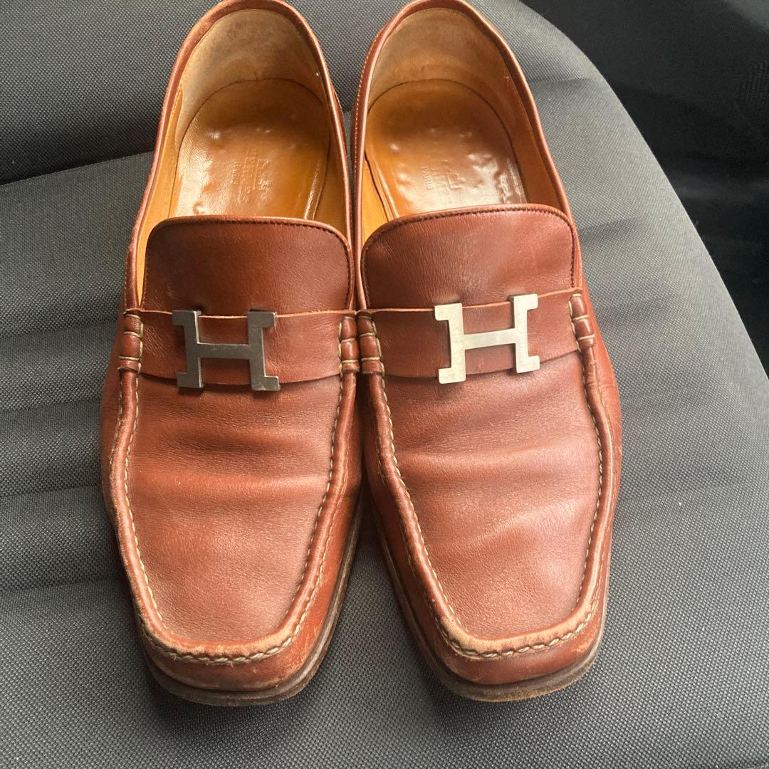 エルメス　ローファー　メンズ