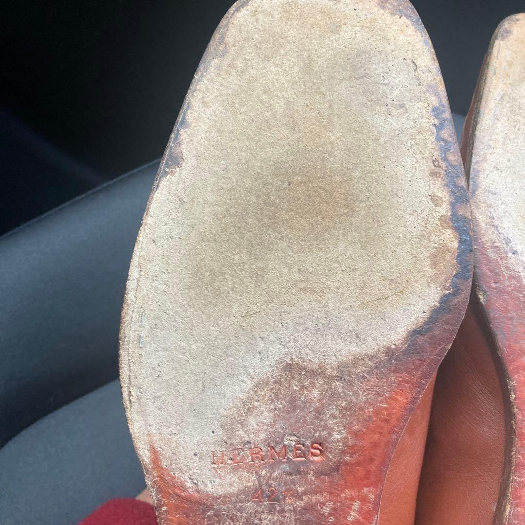 エルメス　ローファー　メンズ