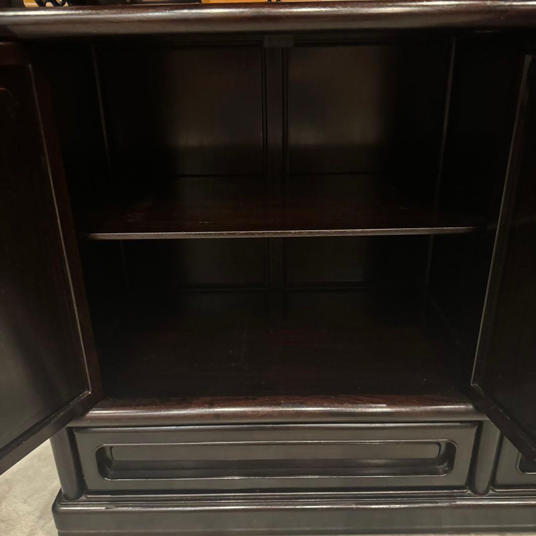 茶棚 茶箪笥 唐木家具 和風ヴィンテージ