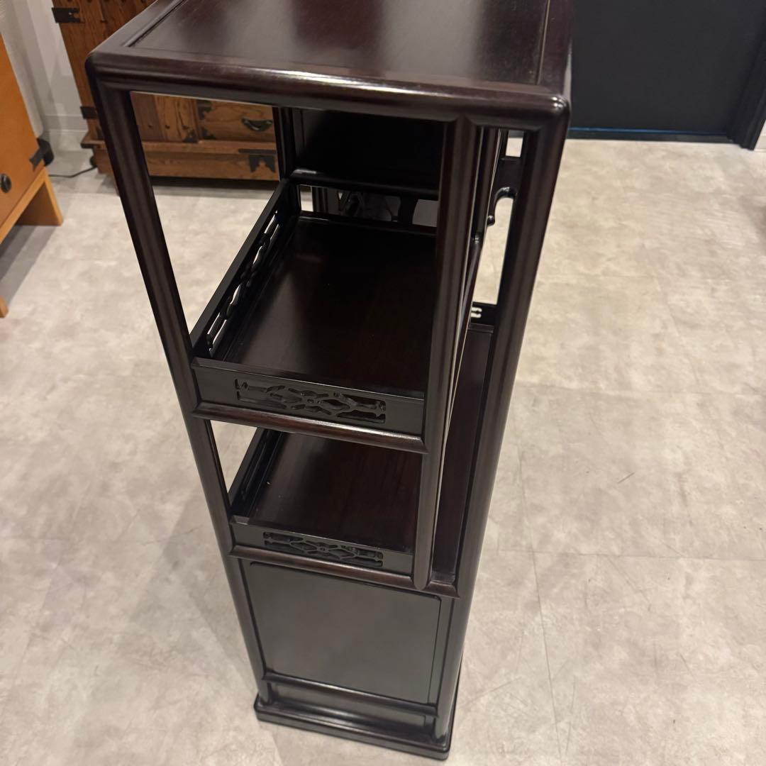 茶棚 茶箪笥 唐木家具 和風ヴィンテージ