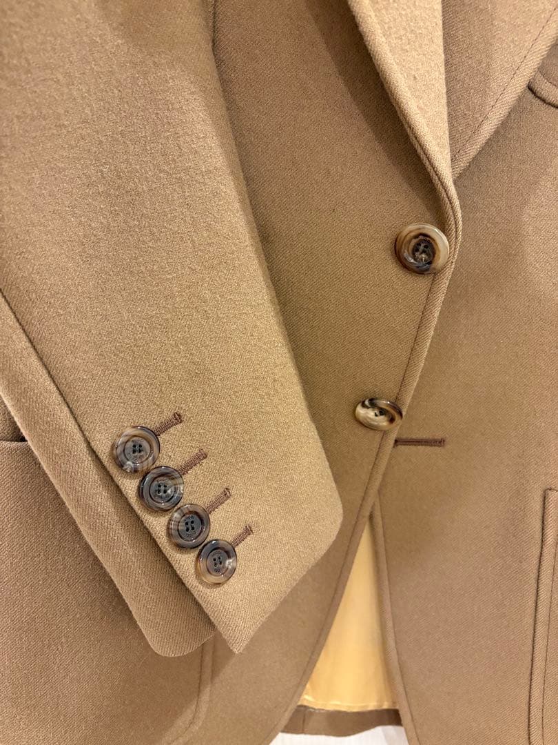 GUCCI ベージュ テーラードジャケット コート