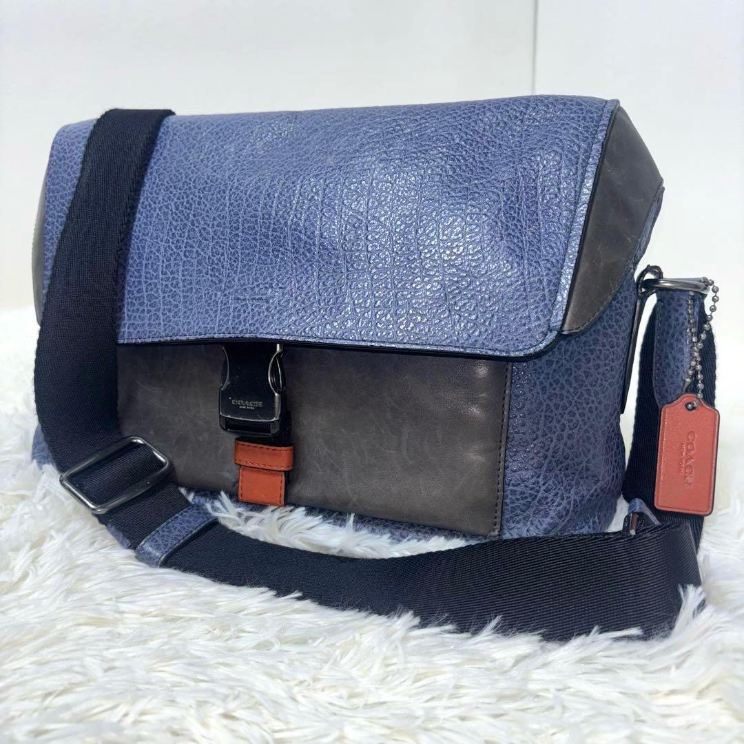 [希少] COACH コーチ マンハッタン ショルダーバッグ ビジネス