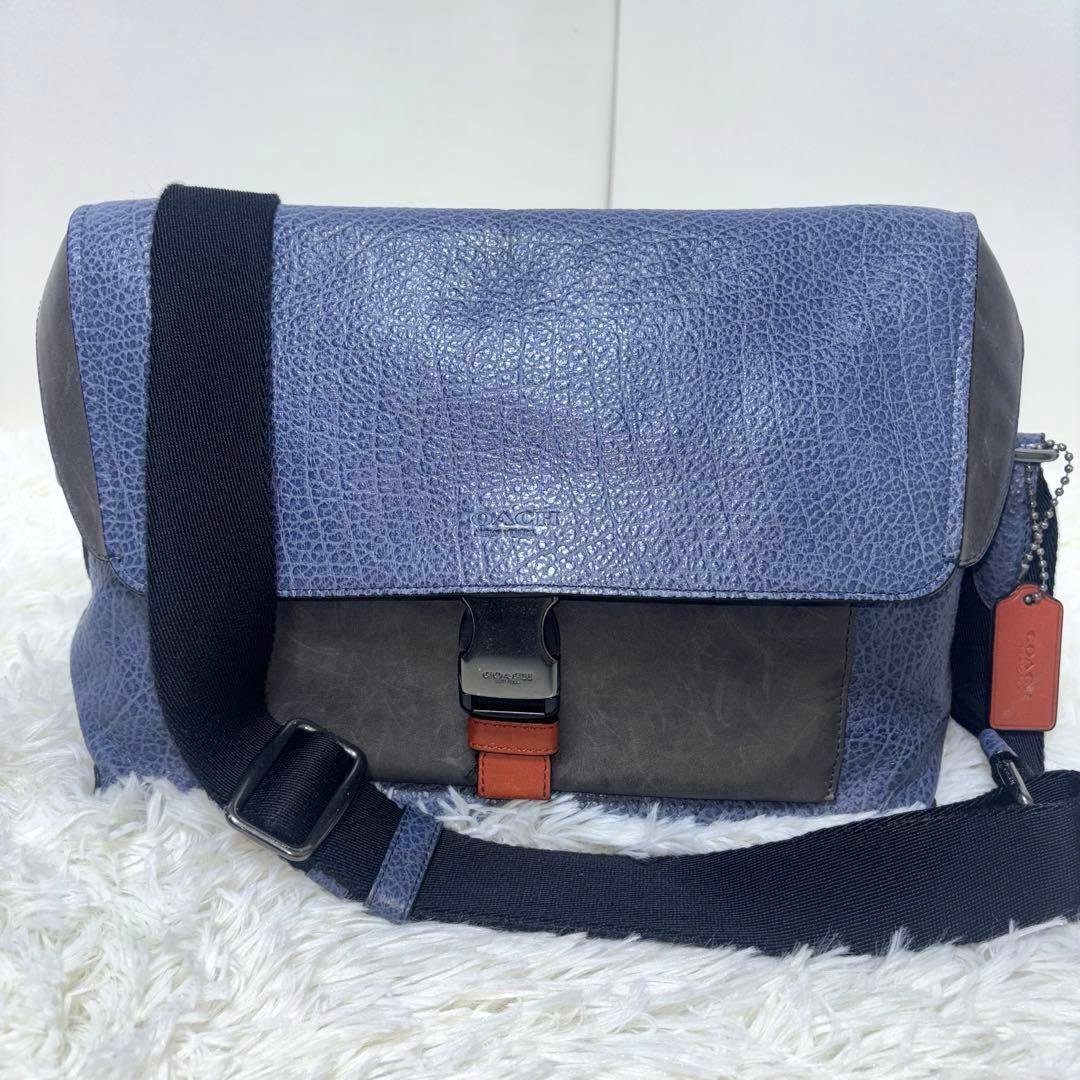[希少] COACH コーチ マンハッタン ショルダーバッグ ビジネス