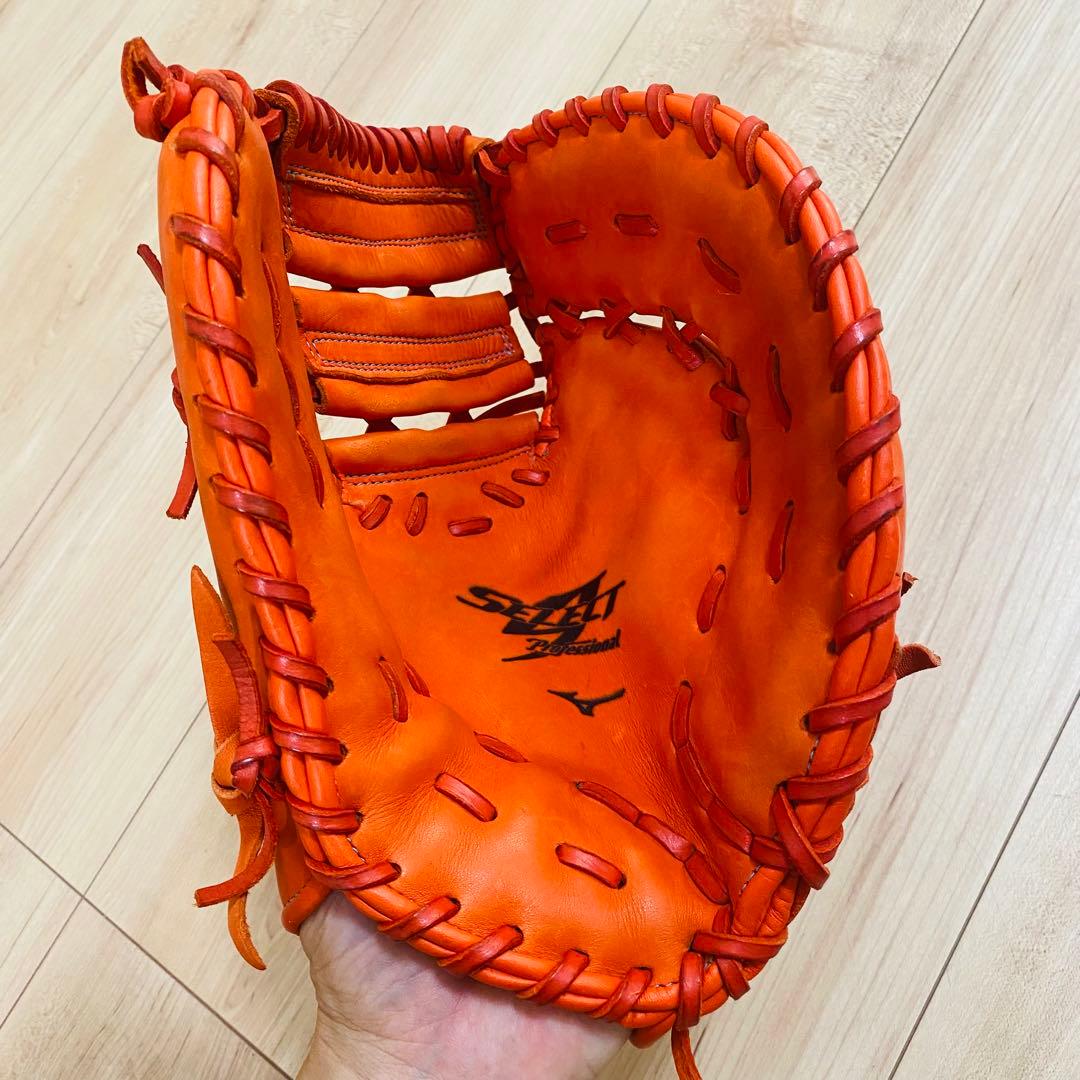 ★限定美品★ミズノ セレクトナイン 軟式少年 グローブ 右投げ ファーストミット