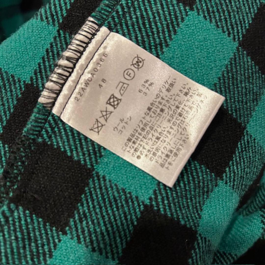 ジャケット・アウター cantate 48 Buffalo Check Overshirt