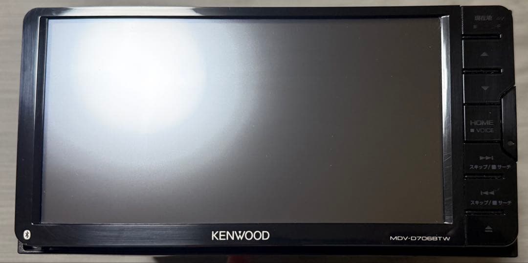 ケンウッド ナビ MDV-D706BTW 7インチ ワイド 24年地図更新済