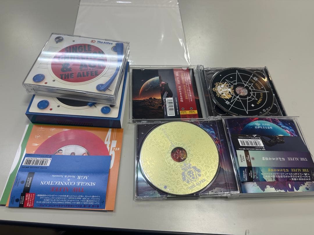 THE ALFEE 君が生きる意味 初回A＋C＋おまけ シリアルナンバー未使用