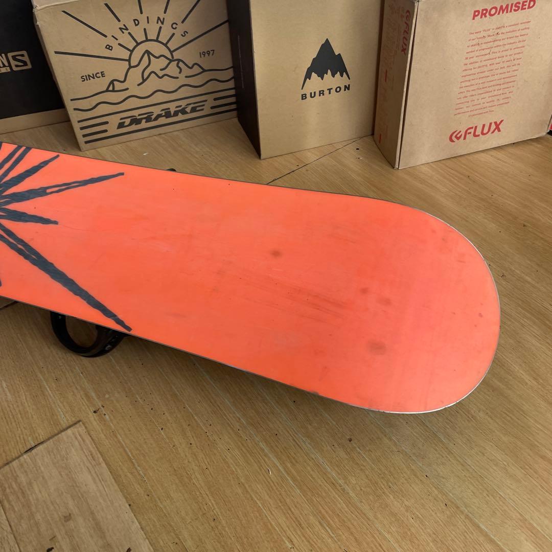 GLAY×FLUX　良質国産スノーボードセットOGASAKA製　バイン付