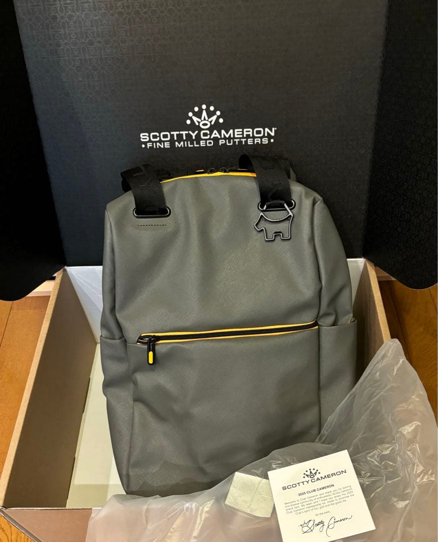 スコッティキャメロン2025クラブキャメロンメンバー限定バックパック