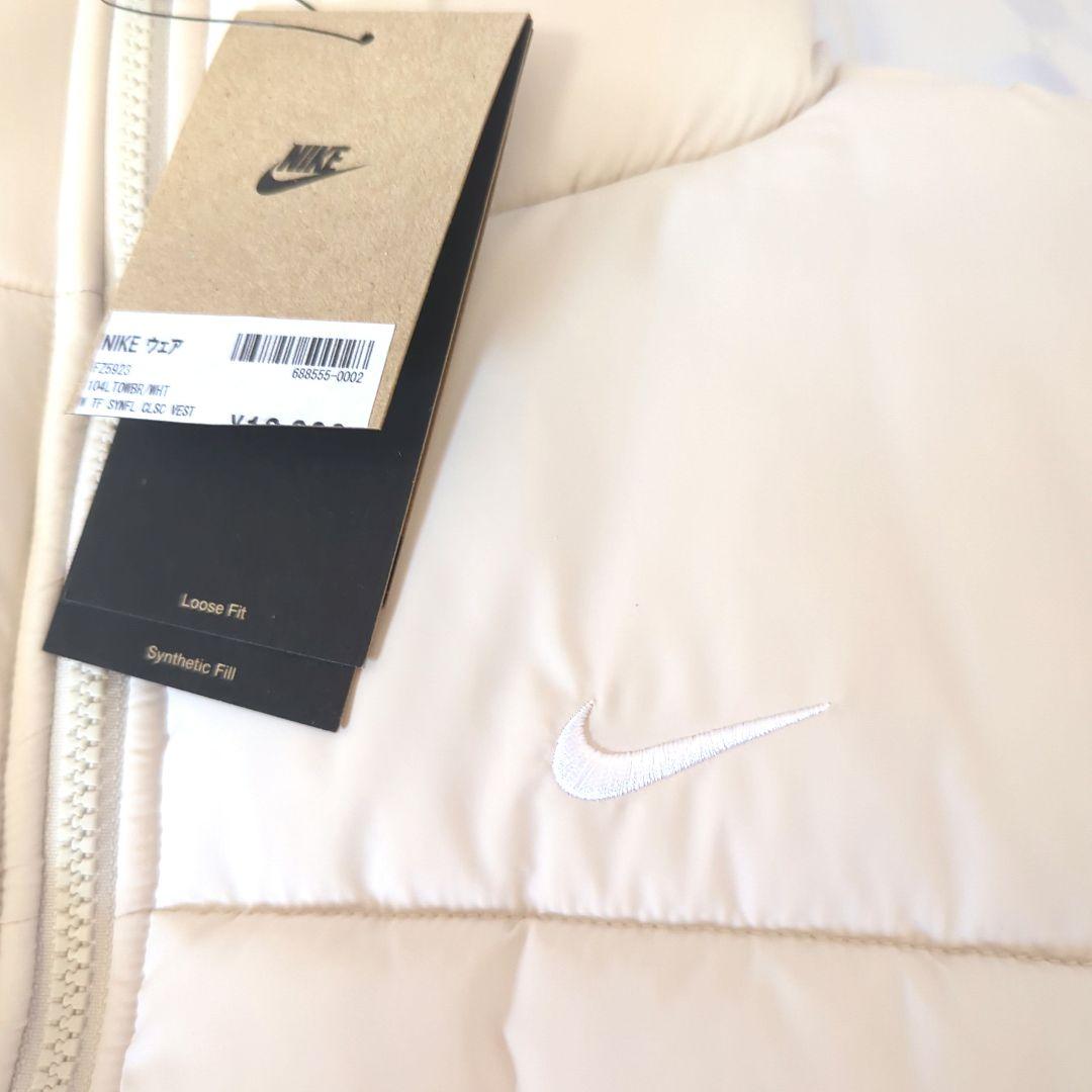 ナイキ NIKE ウィメンズ ウェア ダウンベスト シンプル ロゴ入り アウター
