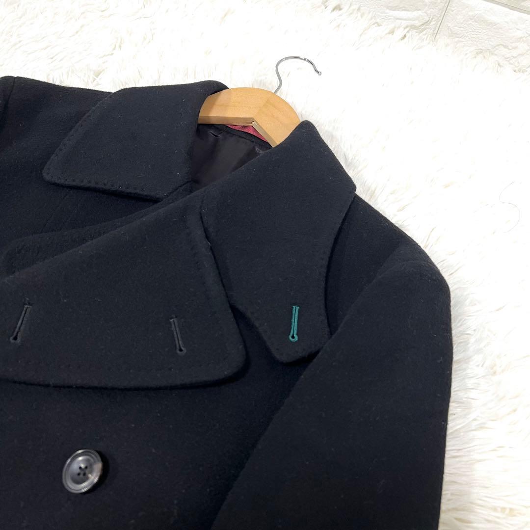 良品✨ポールスミス✨Paul Smith 羊毛100% Pコート 黒 Lサイズ