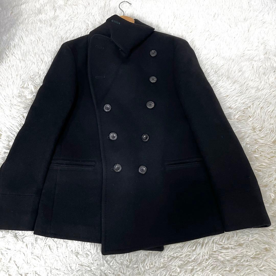 良品✨ポールスミス✨Paul Smith 羊毛100% Pコート 黒 Lサイズ