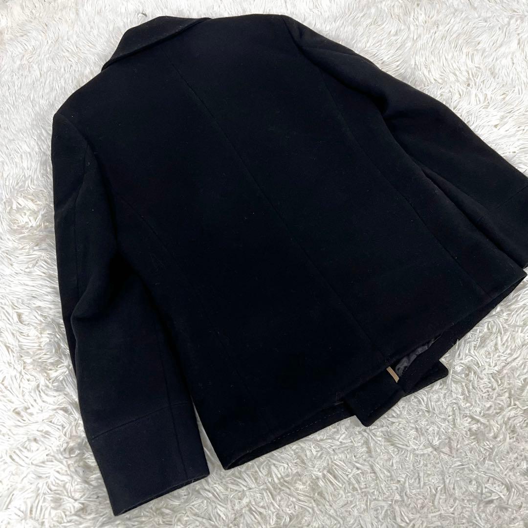 良品✨ポールスミス✨Paul Smith 羊毛100% Pコート 黒 Lサイズ