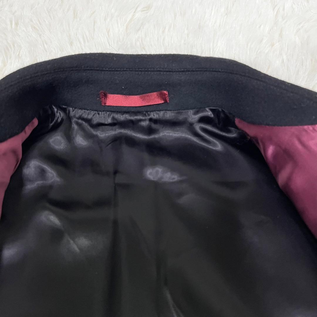 良品✨ポールスミス✨Paul Smith 羊毛100% Pコート 黒 Lサイズ