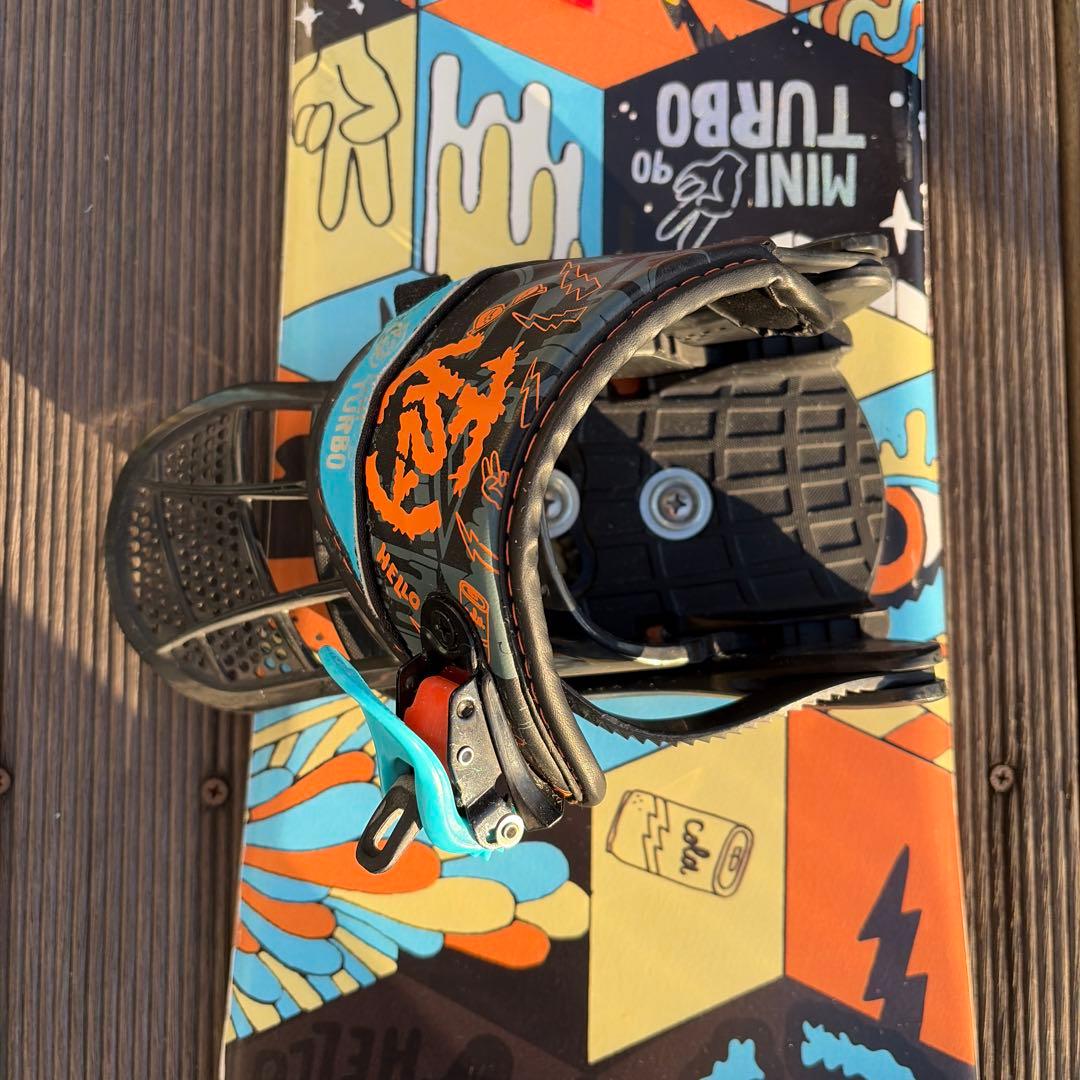 K2 Mini Turbo スノーボード 90cm 子供　ブーツ