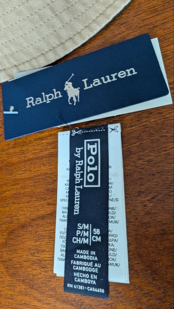 PoloRalphLauren beams別注 バケットハット カーキグリーン