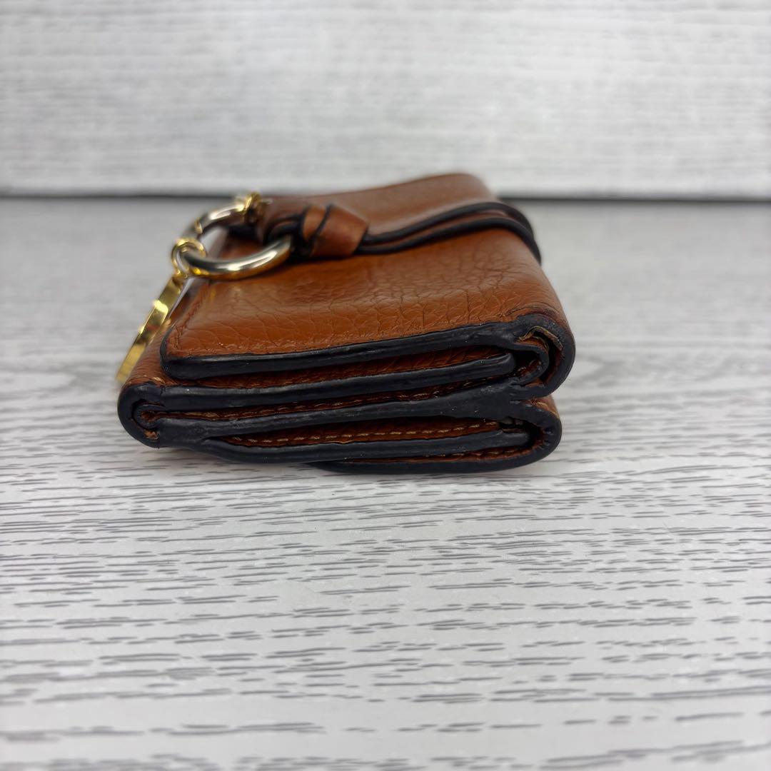 美品　Chloe クロエ　財布　三つ折り　コンパクトウォレット　S8938
