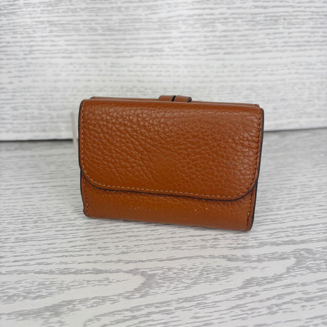 美品　Chloe クロエ　財布　三つ折り　コンパクトウォレット　S8938