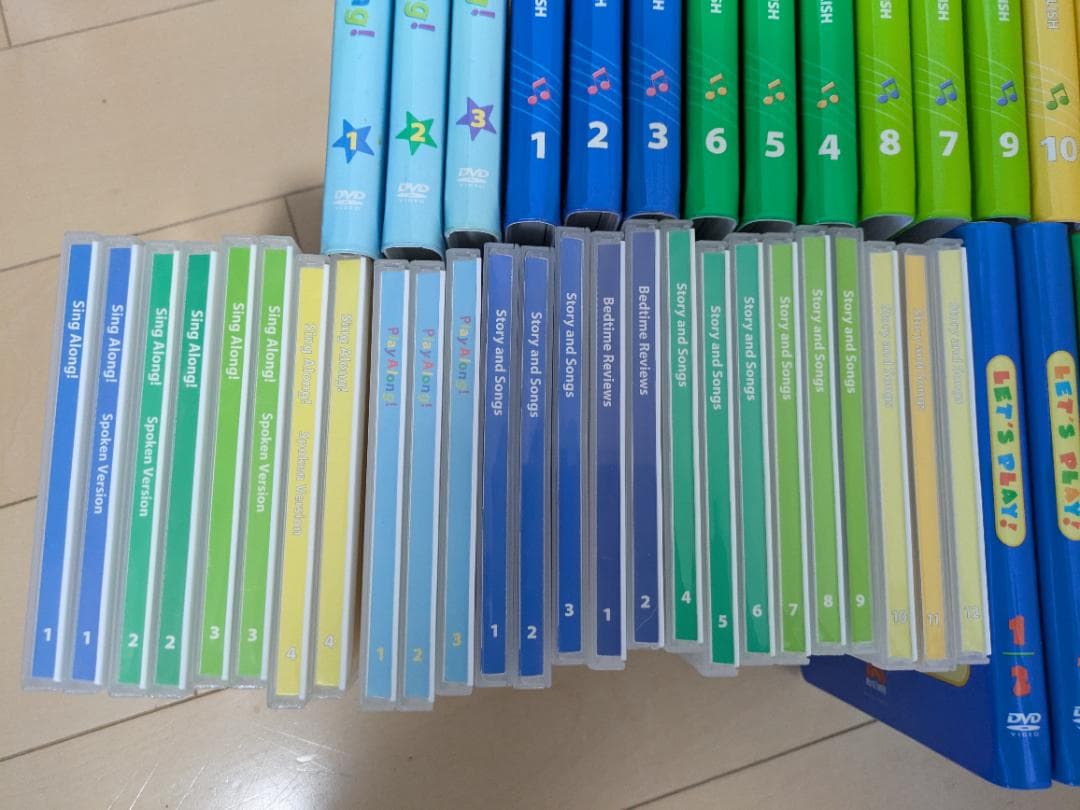 ディズニー　world of English DVDセット