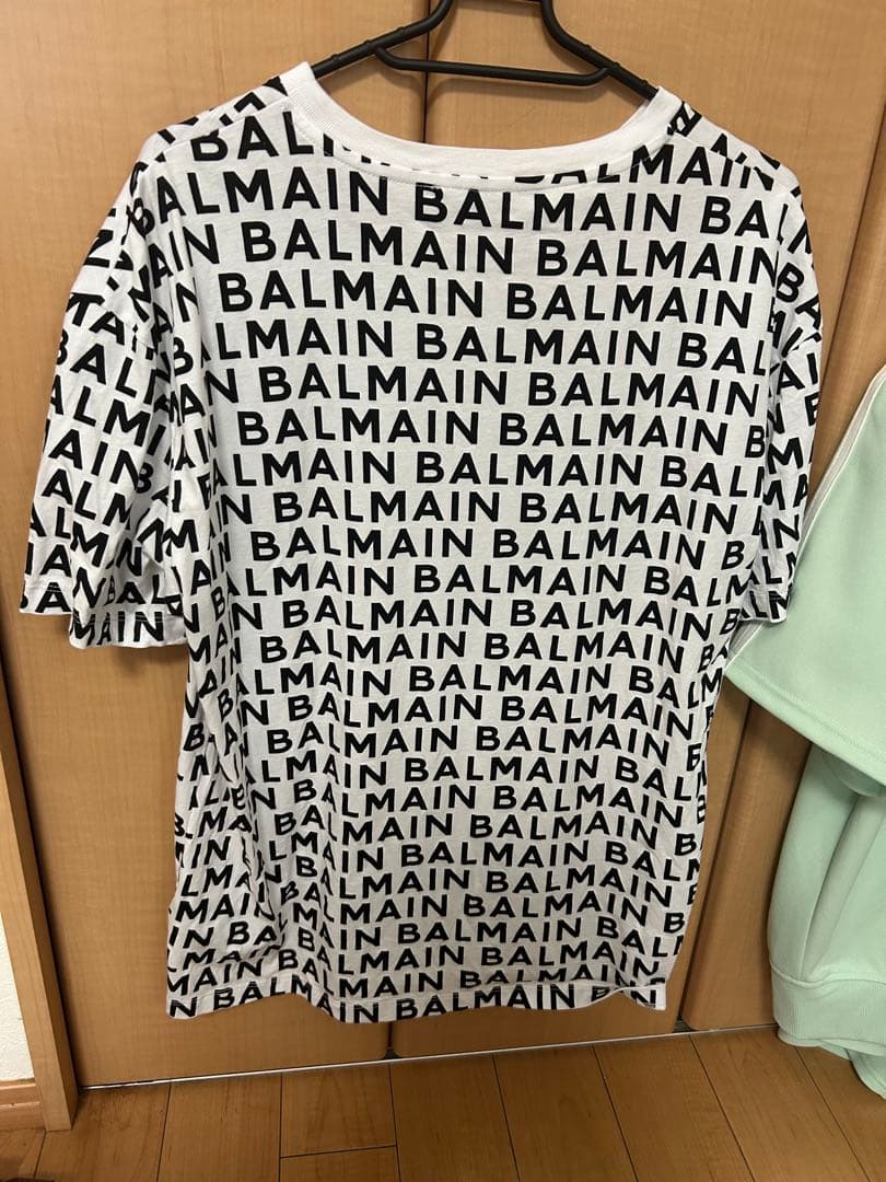 BALMAIN ロゴプリント 半袖Tシャツ　レア