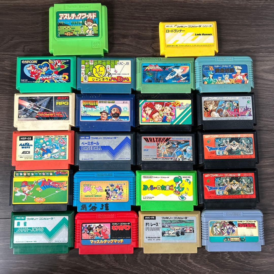 ファミコンソフトまとめ売り　22本　レア　プレミア