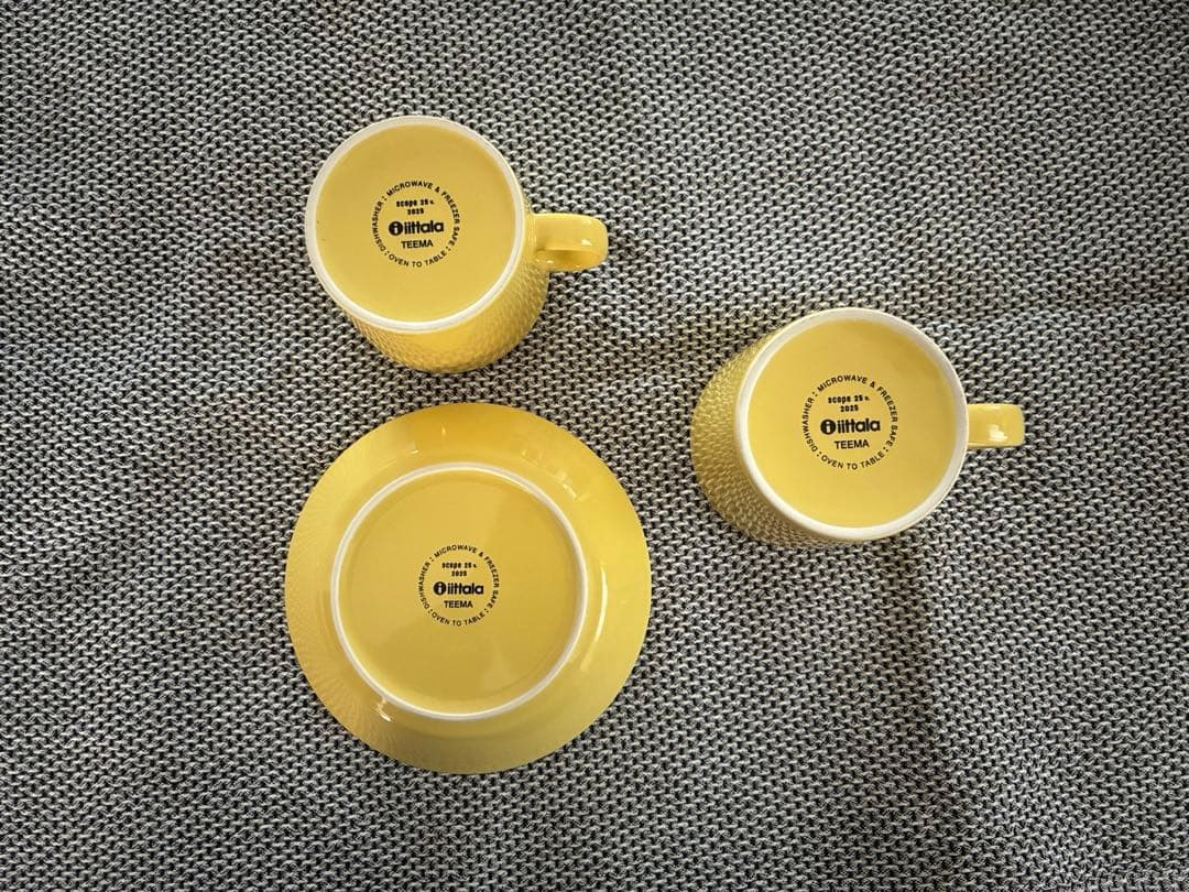 ティーマ　イエロー10点セット