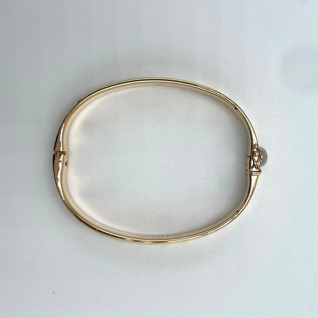 美品☆ルイヴィトン カフナノグラム バングル M00254 ピンクゴールド M