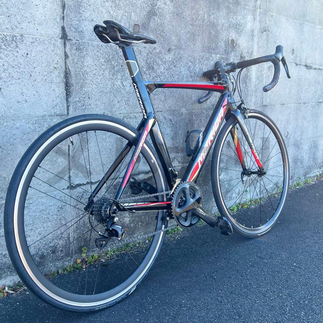 希少カラー！　メリダMERIDA REACTO リアクト400 赤黒モデル　52