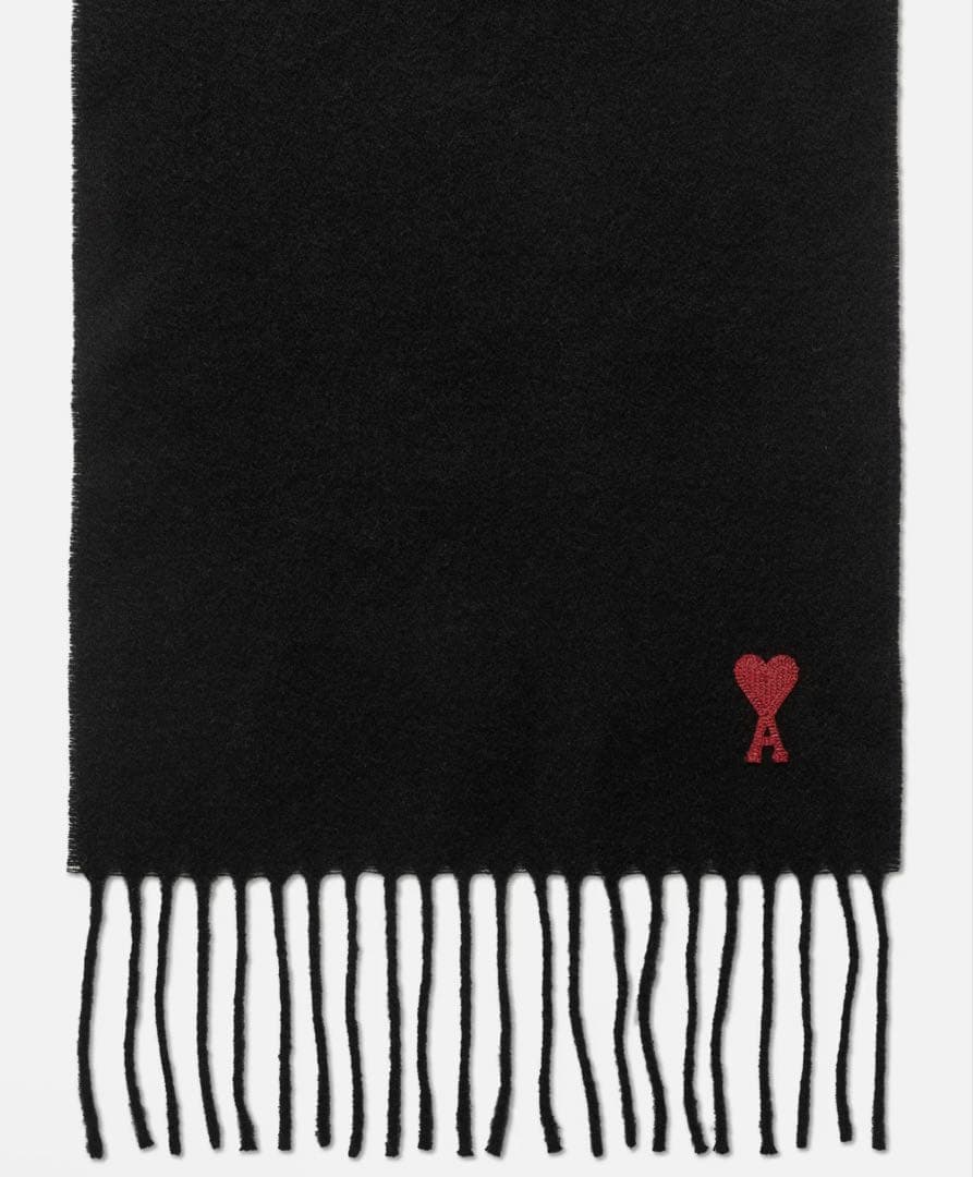 アミパリami paris RED ADC SCARF マフラー