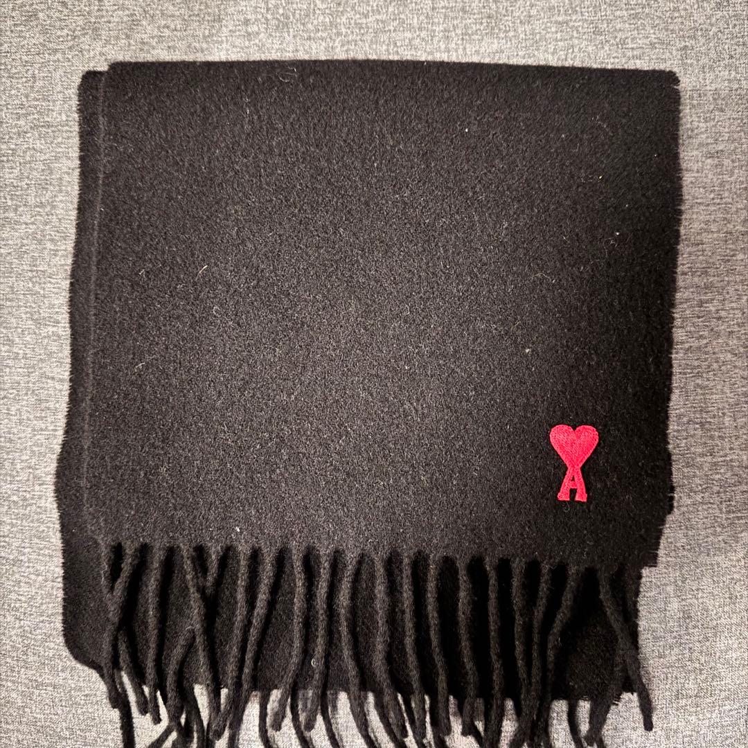 アミパリami paris RED ADC SCARF マフラー