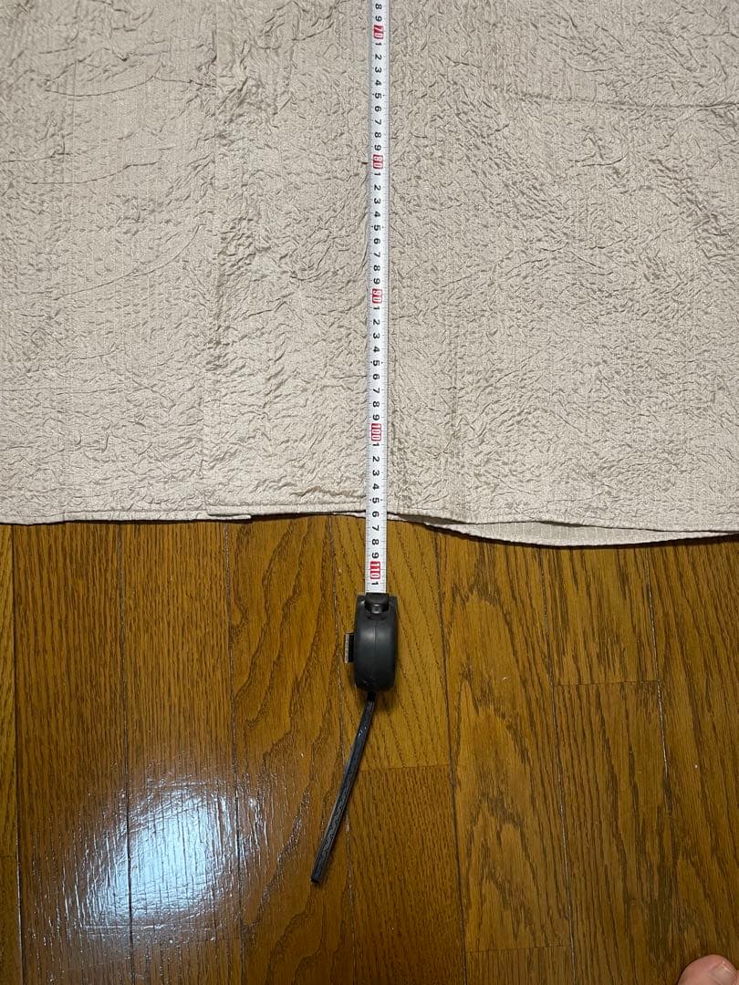 【未使用】ヨーガンレール 綿シルクロングジャケット しぼ加工 グレーベージュ