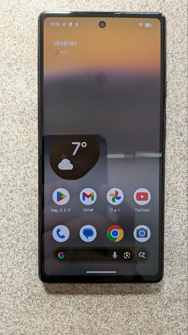 スマートフォン本体 GOOGLE pixel6a