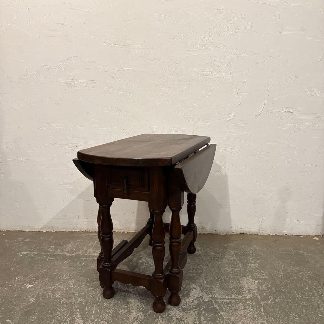 ビンテージ ドロップリーフテーブル ドロップサイドテーブル