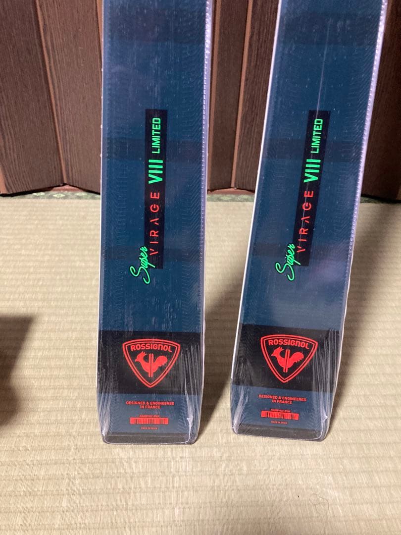 新品 23/24 ロシニョール　SUPER VIRAGE Ⅷ 166 ビン付き